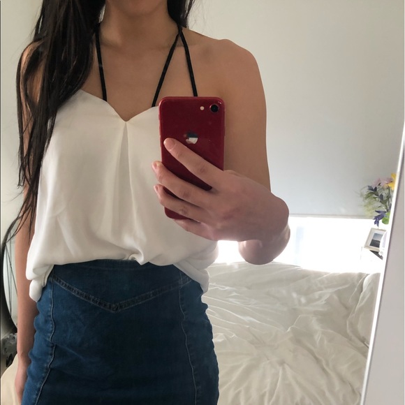 Express white blouse tank top - Picture 1 of 4